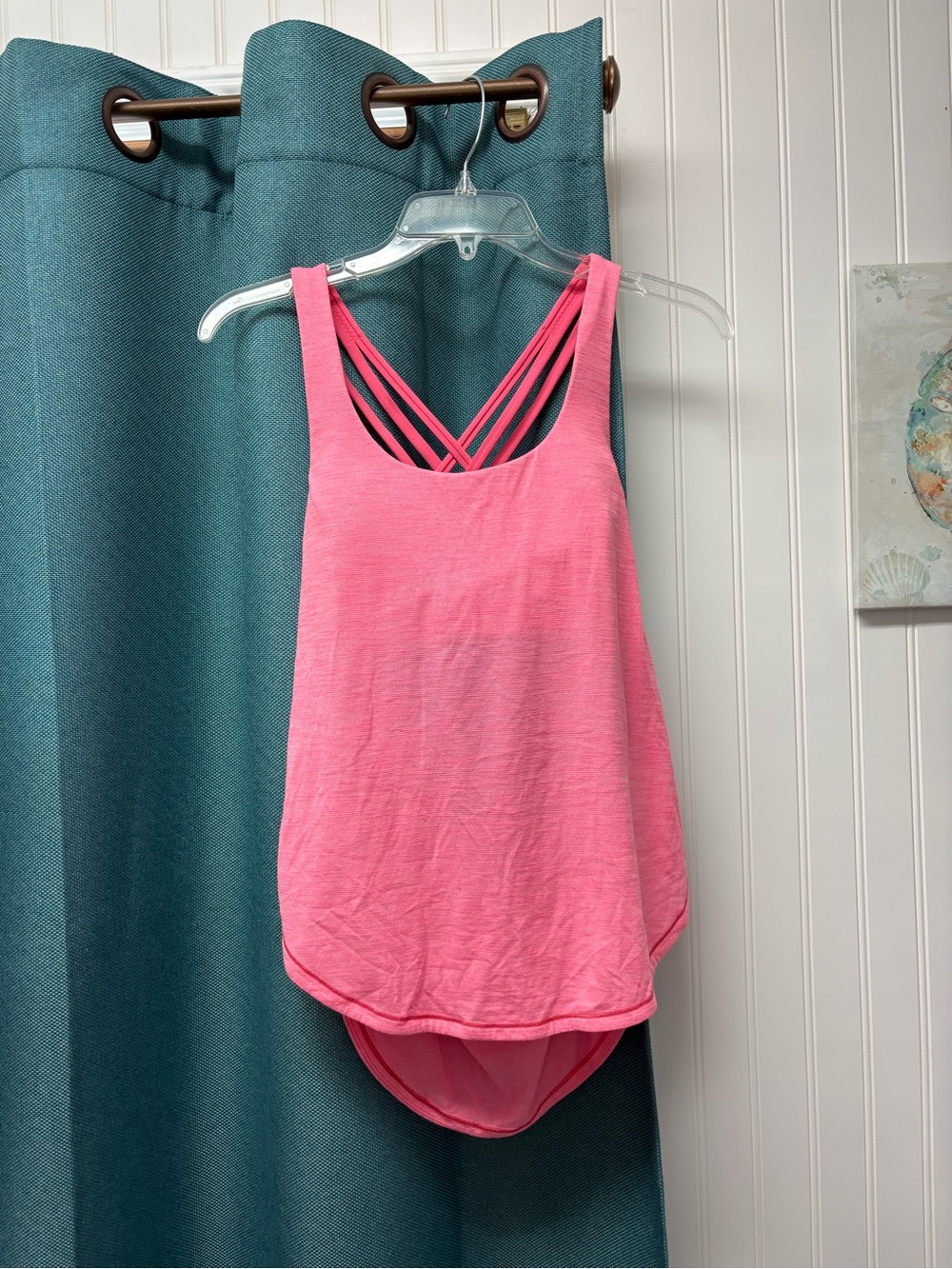 Lululemon pink tank top size 4